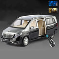 1:24 Maybachs VITO VS680 MPV Business Car Model With Remote Key Alloy Diecast Toy Metal Sound Light Toys Collection Gift