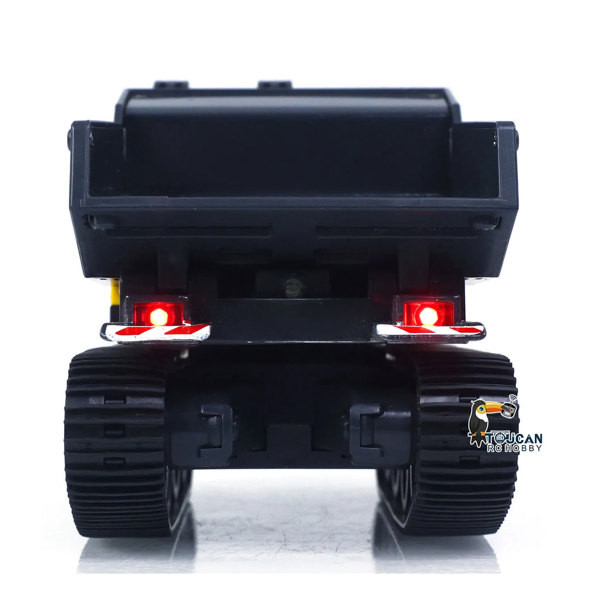 T14R  1/50 RTR Electric RC Crawler Dump Truck Tracked Tipper Finished Construction Vehicle Model Toys with Lights Sounds Hobby
