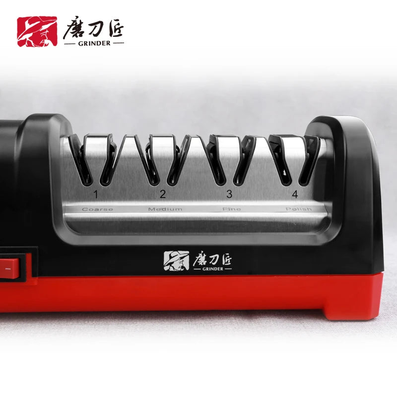 TAIDEA Professional Electric Knife Sharpener EU PLUG Grit 360/600# and Polishing Sharpening Stone GrindStone Power 18W