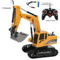 YIGONG Alloy Remote Control Engineering Vehicle 2.4G Wireless Rc Excavator Bulldozer Dump Truck Model For Hobby Collection 2026