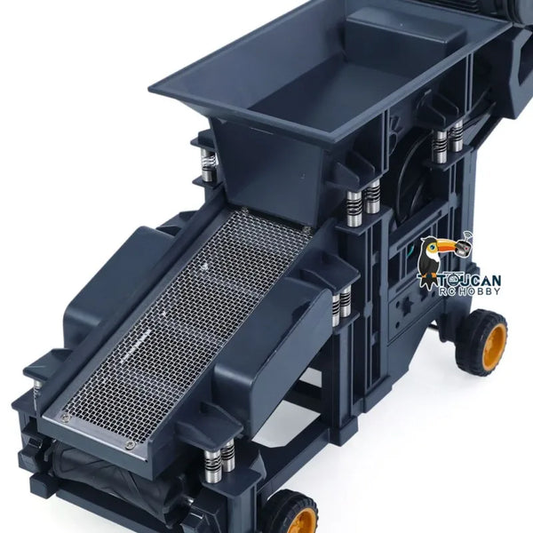 Remote Control Model 1/50 Loader Dump Mining Truck Electric Vibrating Sand Screener Road Roller Engineering Vehicle USB Cable