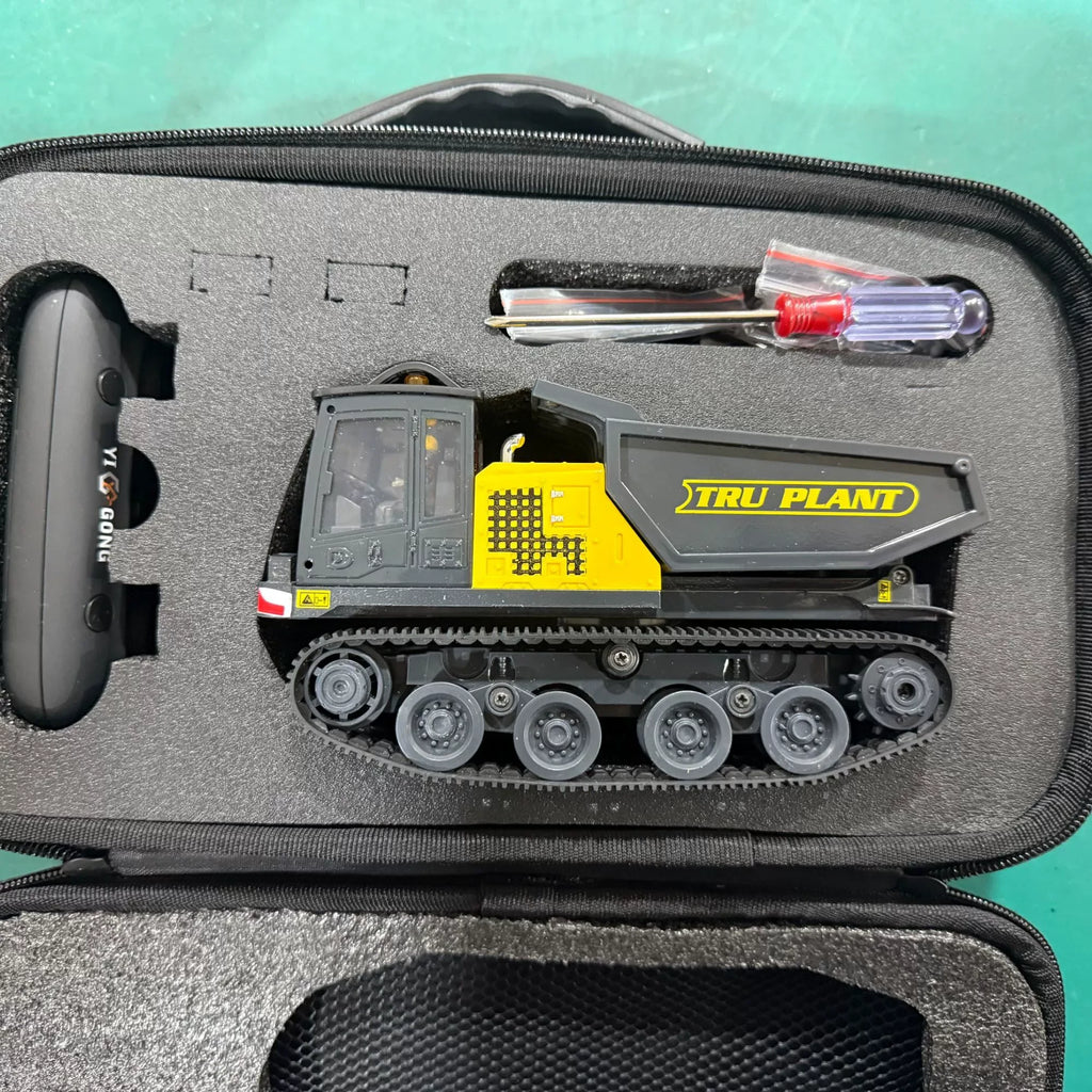 Yigong New 1/50 Scale 970mm Lead Screw Remote Control Excavator Full-Channel Alloy Plastic Track Engineering Vehicle Model Toy