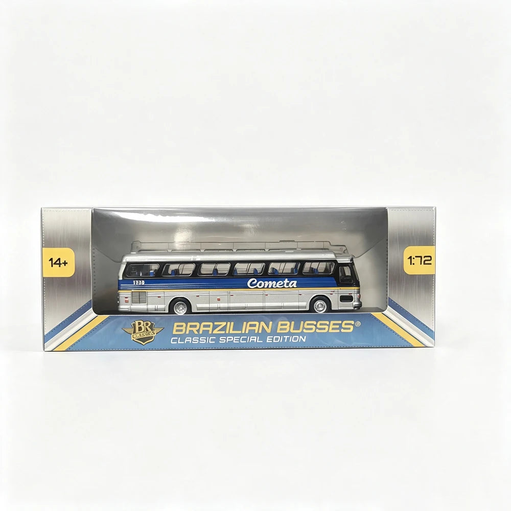 Brazil Bus Rare Diecast Scale 1:72 CMA Flecha Azul II Car model
