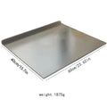 L-shaped Chopping Board Stainless Steel Large Size Doublesided Chopping Board Kitchen Tool Home Fruit Cutting And Kneading Panel