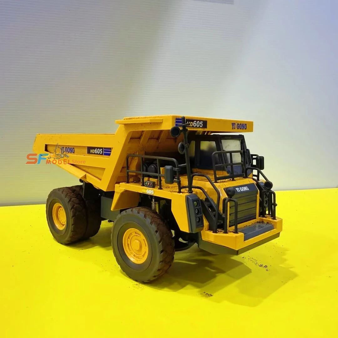 2026 New Yi Gong 1/50 RC Loader Dump Truck Excavator Sand Screener Road Roller Mini Engineering RC Car Electric Toy Gift