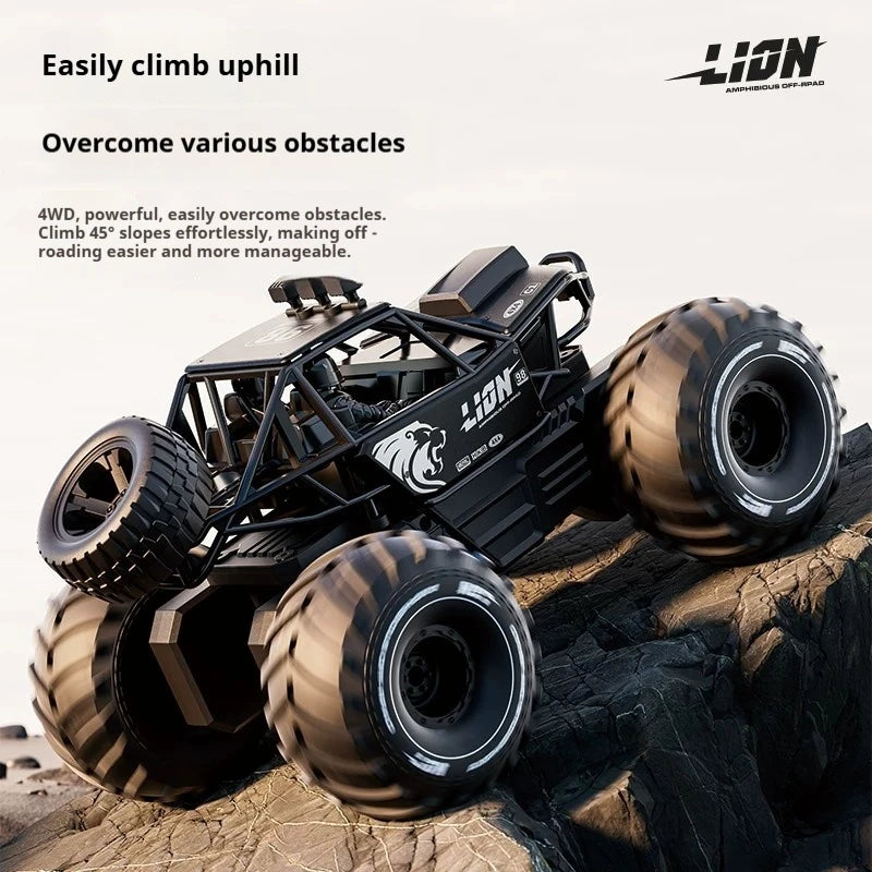 Amphibious Remote Control Car Alloy 4wd Off Road Climbing Vehicle With 8k Camera Water Land All Terrain Rc Truck For Adults 2026