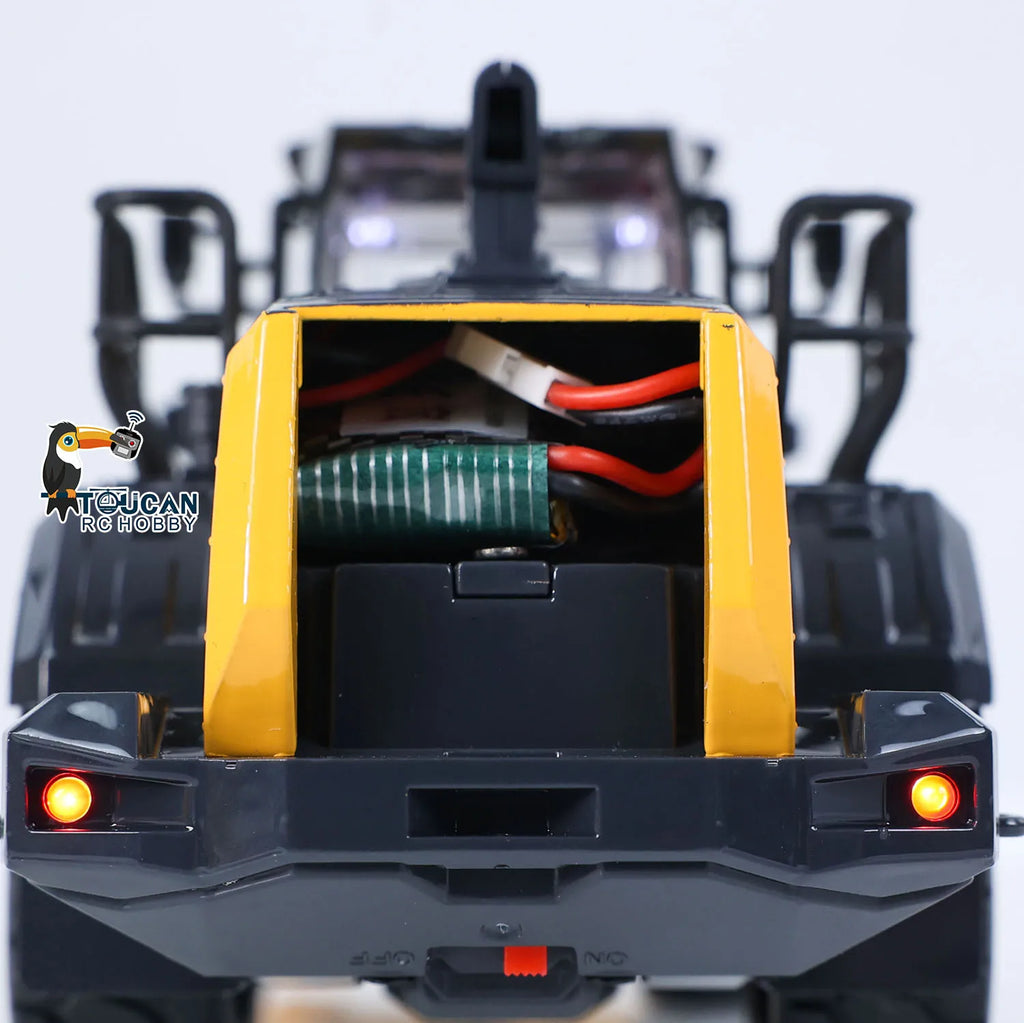 New Half Metal 1/50 WA475 RC Loader RTR Remote Control Trucks Cars Mini Vehicle Model Lights Sounds Machine Gift Toys RC Car