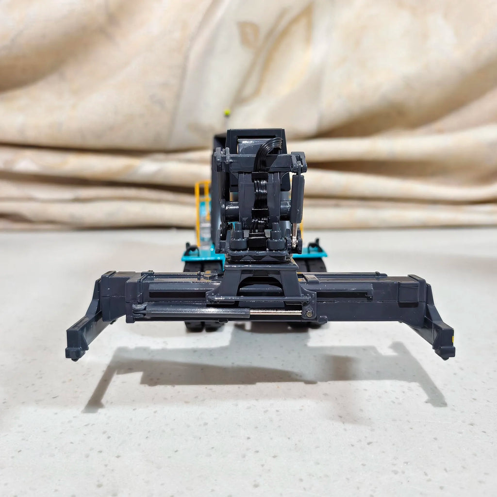 Diecast 1:50 Scale KONECRANES Container Reach Crane Engineering Machinery Truck Alloy Model Toy Collectible Gifts