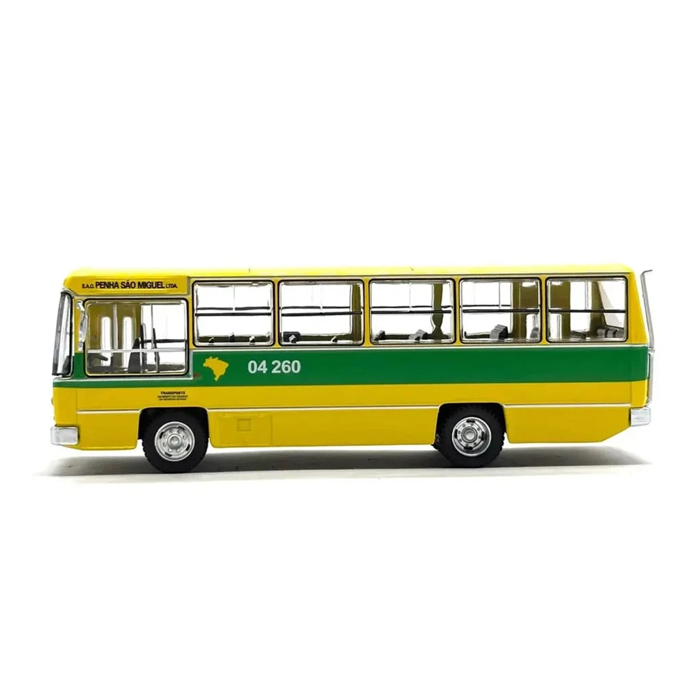 Brazilian Busses Classic 4 Series Minibus Caio Gabriela II 1: 72 br Classics Diecast Metal Car Model Collection Gift