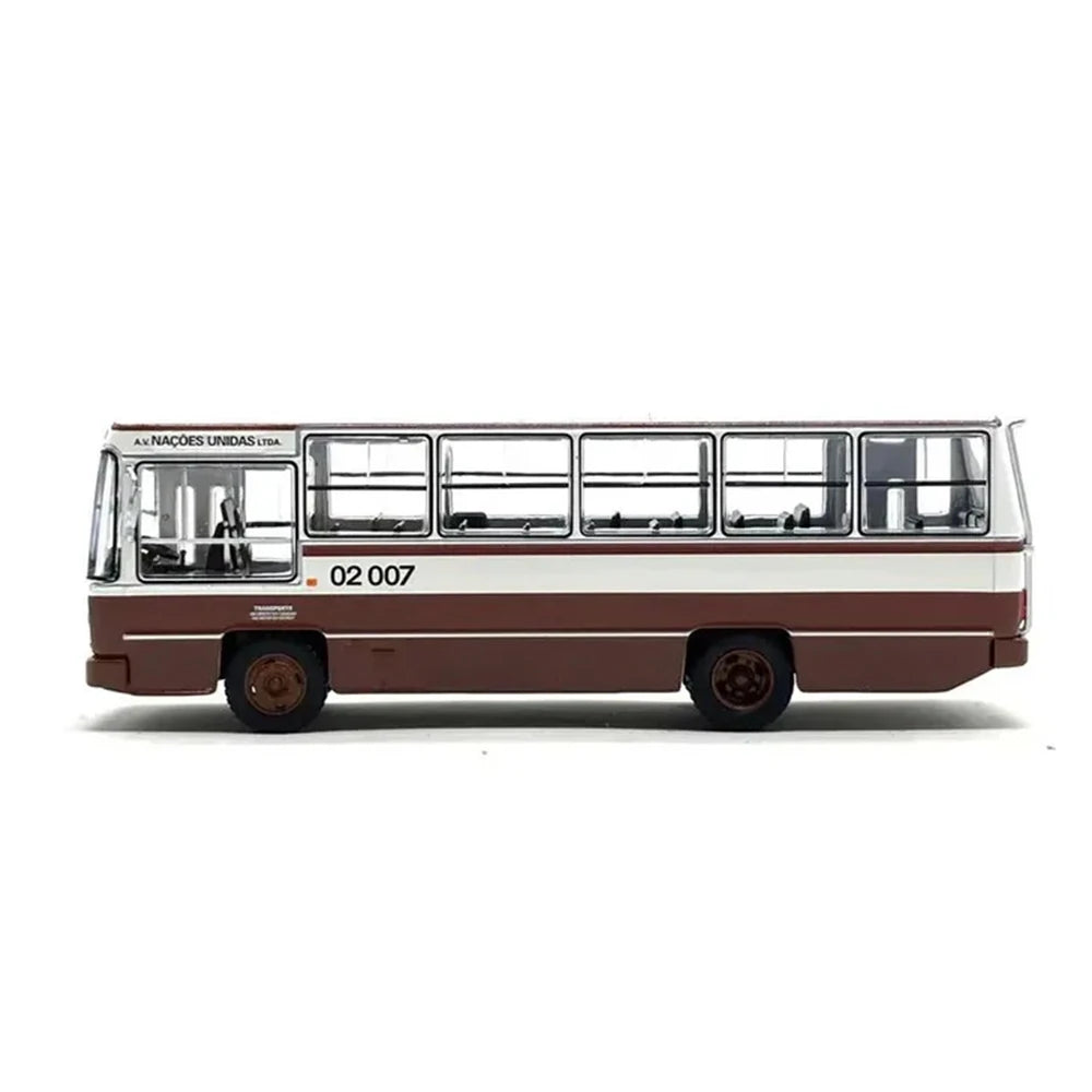 Brazilian Busses Classic 4 Series Minibus Caio Gabriela II 1: 72 br Classics Diecast Metal Car Model Collection Gift