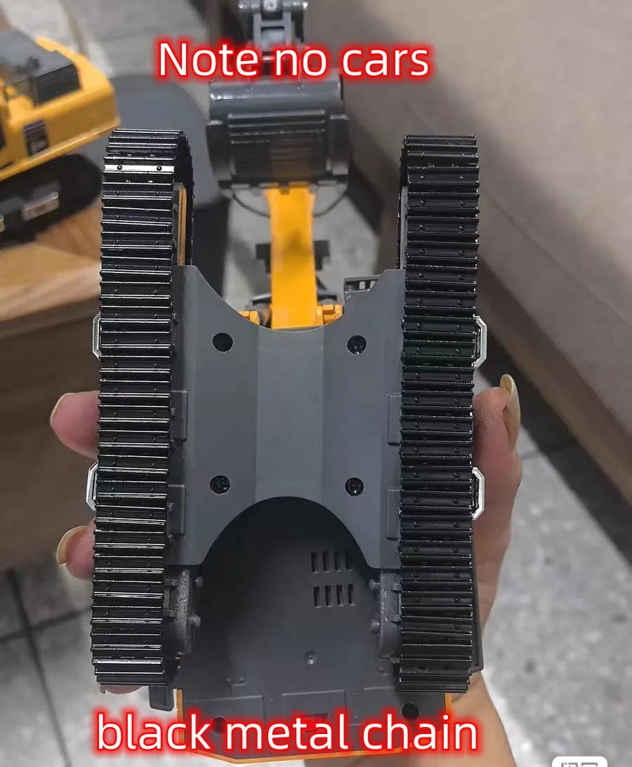 Yigong New 1/50 Scale 970mm Lead Screw Remote Control Excavator Full-Channel Alloy Plastic Track Engineering Vehicle Model Toy