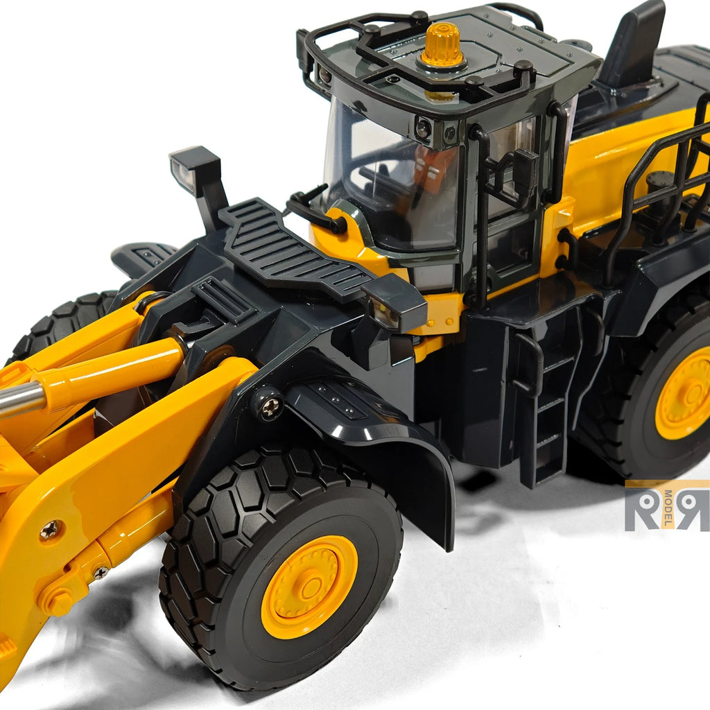 WA475 Loader 1/50 RC Loader RTR Version Mini Remote Control Car with Lights and Sound System Toy Gift Available in Stock