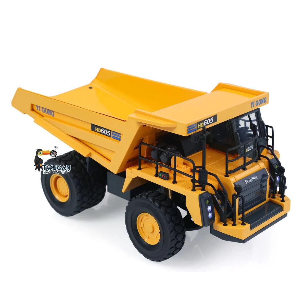 Remote Control Model 1/50 Loader Dump Mining Truck Electric Vibrating Sand Screener Road Roller Engineering Vehicle USB Cable