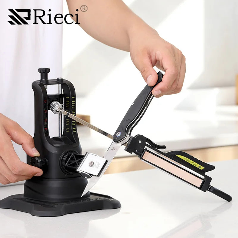 RSCHEF Chefs Professional Best Kitchen Sharpening Knife Sharpener System Fix angle diamond sharpening stone whetstone