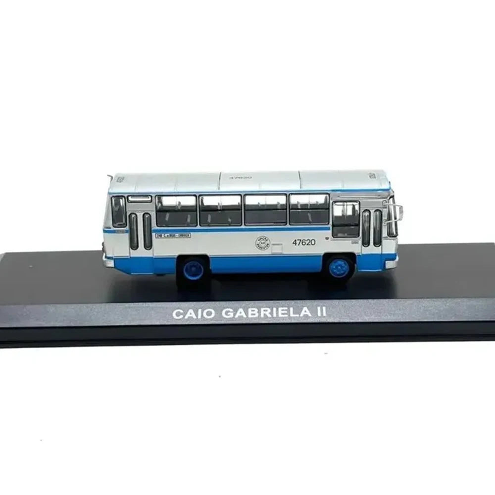 Brazilian Busses Classic 4 Series Minibus Caio Gabriela II 1: 72 br Classics Diecast Metal Car Model Collection Gift