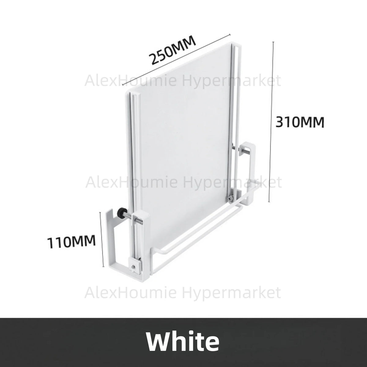 Viral Space-Saving Hack! Stainless Steel Foldable Magic Shelf - Cabinet Door Organizer, Countertop Expander & Multi-Functional